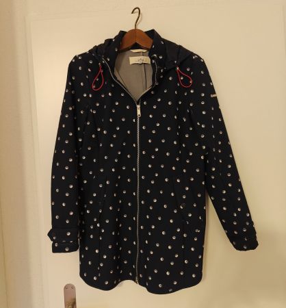 Tom Tailor Jacke Kurzmantel Softshell Gr. M Dunkelblau
