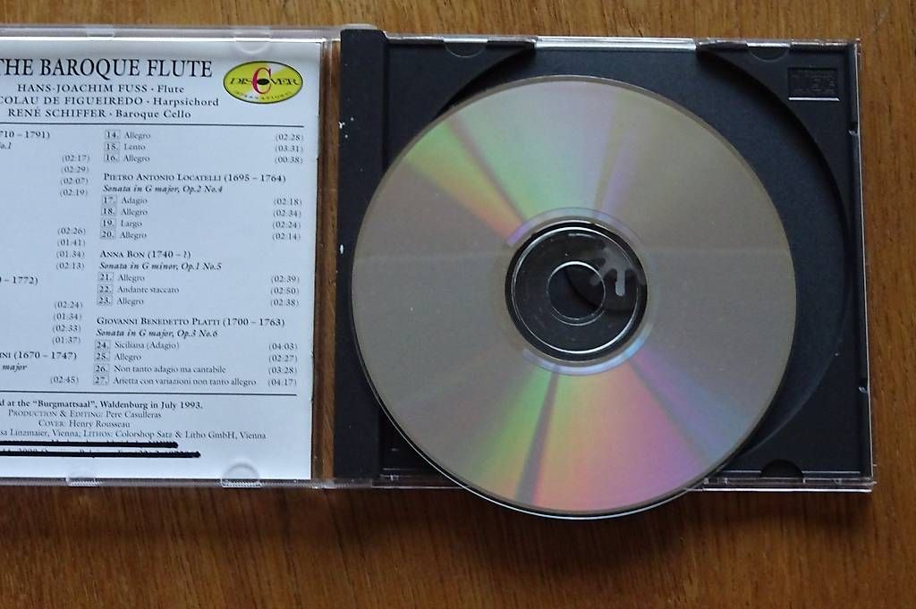 CDs: CD "The baroque Flute" – D'occasion à Wetzikon ZH par raegenmoli 2