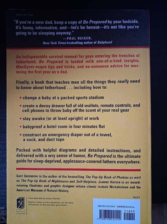 Libri: Be Prepared - a practical handbook for new dads – Usato da Niederönz venduto da bea_fn77 1