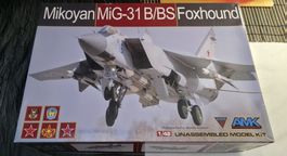 AMK 1/48 Mikoyan MiG-31B/BS Foxhound