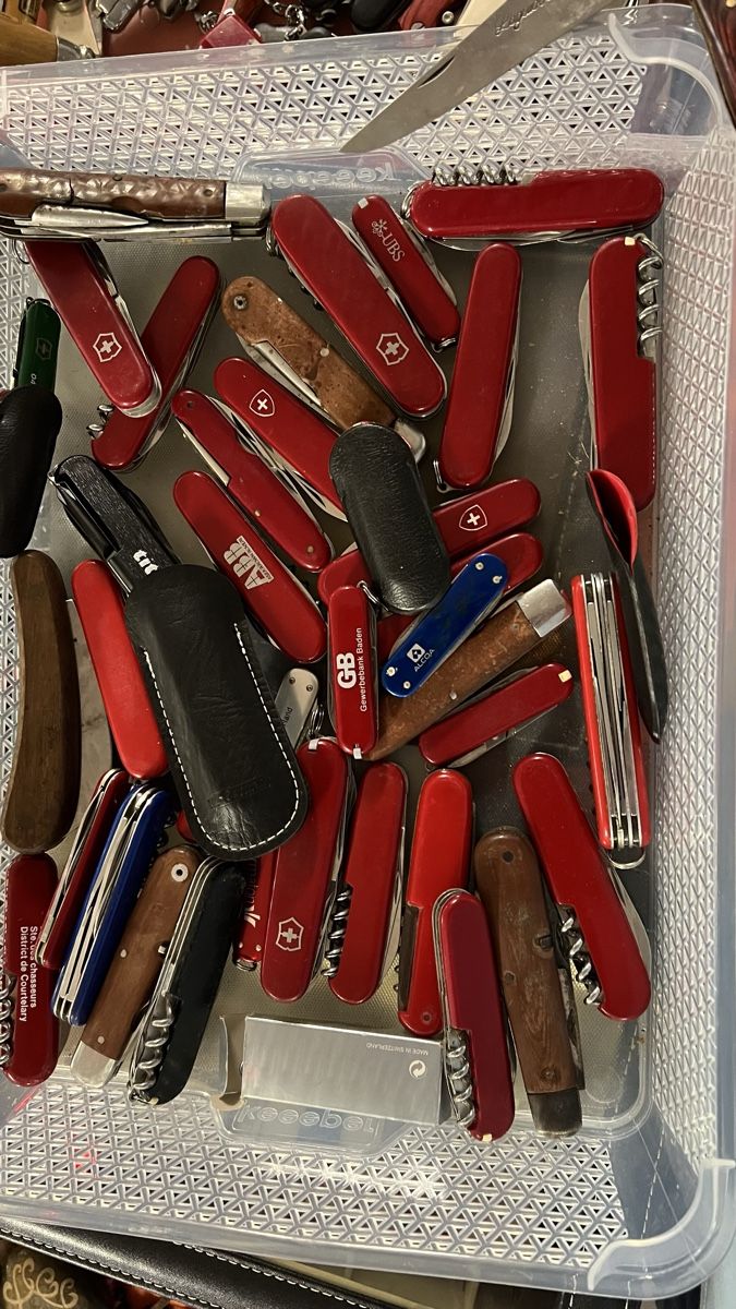 Coltelli tascabile: Lot Schwezer Messer & diverses – Usato da Rothrist venduto da Tessin1973 1