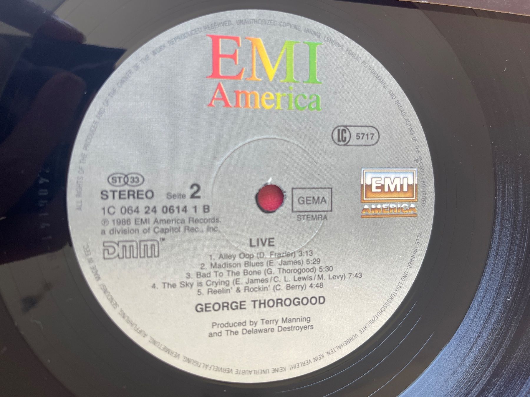 Dischi in vinile: A514/George Thorogood - Live – Usato da Frutigen venduto da Philippe_jsp 2