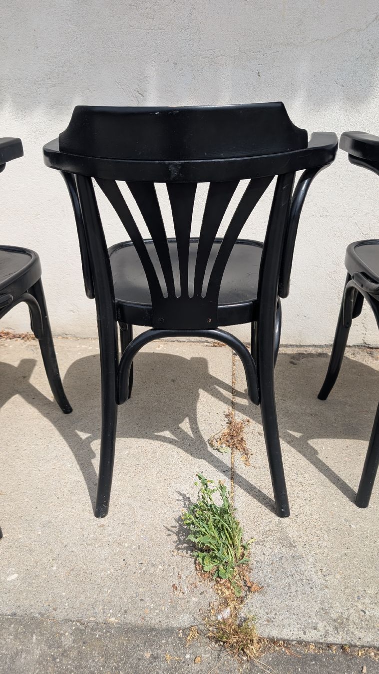 Sedie: Bugholz Bistro Stühle Schwarz  – Usato da Evilard venduto da Kody0 4