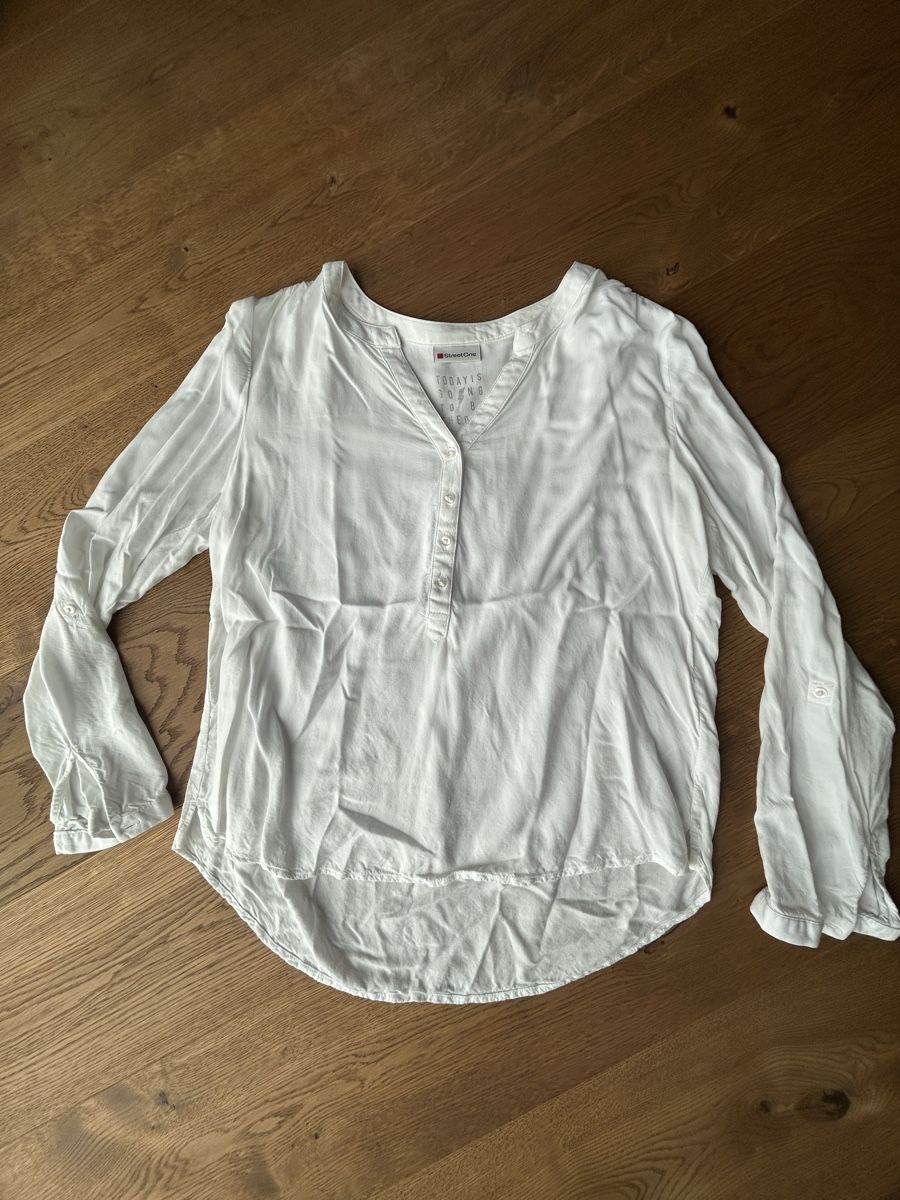 Camicette: Weisse Bluse, Street One, Grösse 38 – Usato da Bern venduto da rakuten73
