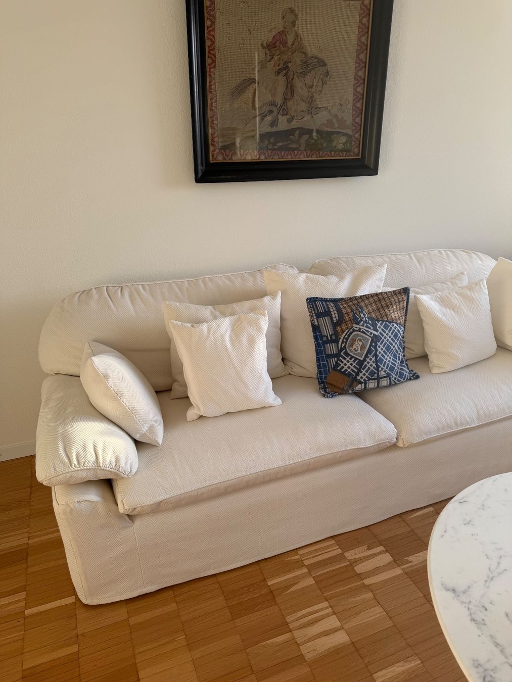 Divani: Beautiful White Vintage Sofa in good condition – Usato da Zürich venduto da ralph__ 2