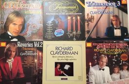 6x LPs Richard Clayderman