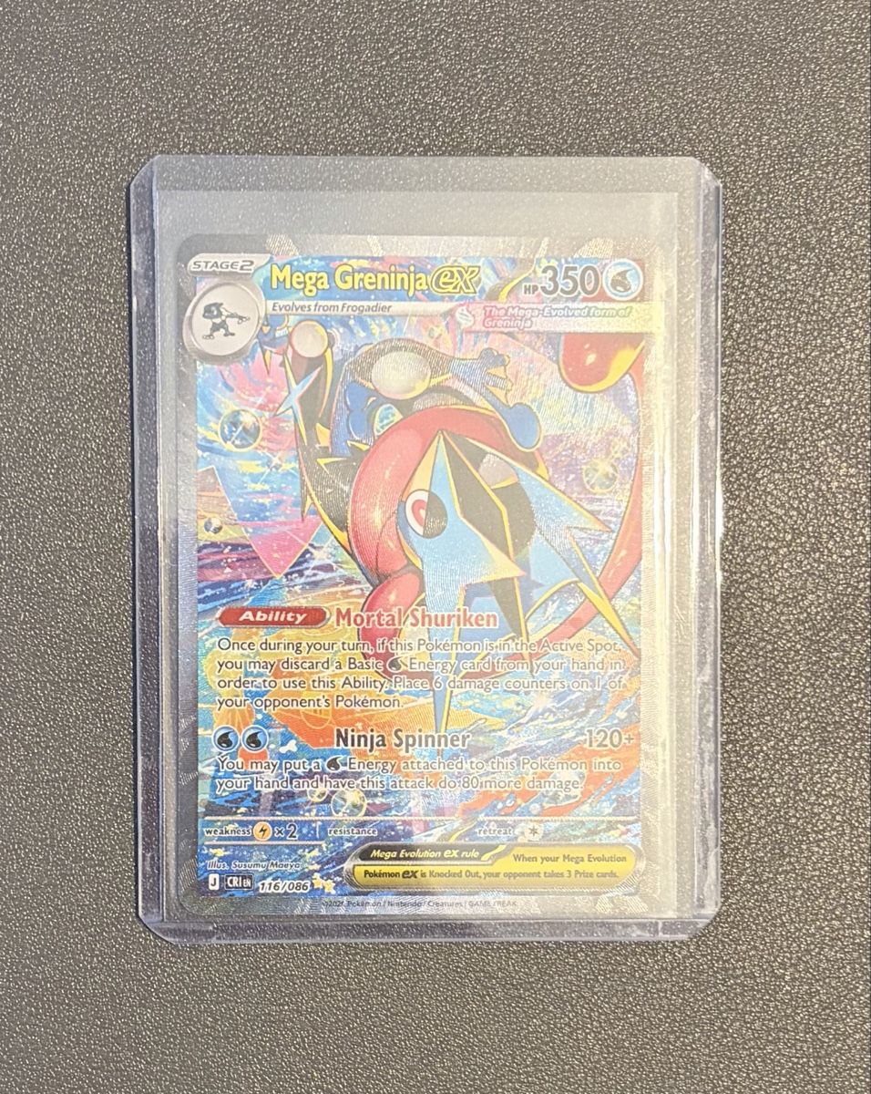 Pokémon Carte collezionabili: MEGA GRENINJA ex – Nuovo (secondo la descrizione) da Vaduz venduto da Milanista