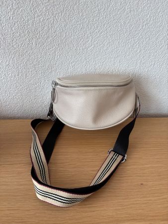 ❤️🍀❤ Tasche mit Schulterriemen  leder beige   ❤🍀❤️