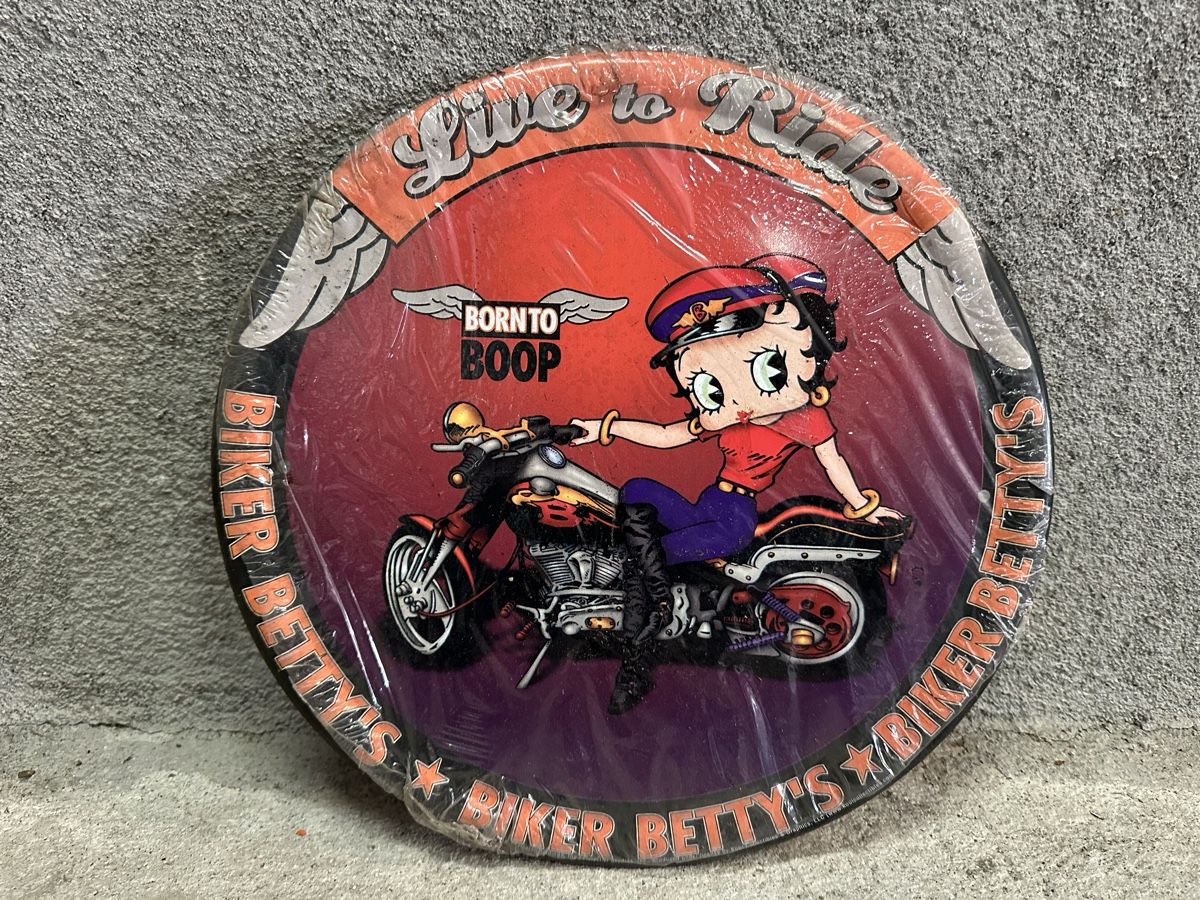 Insegne: Betty boop live to ride – Usato da Reinach AG venduto da rares75