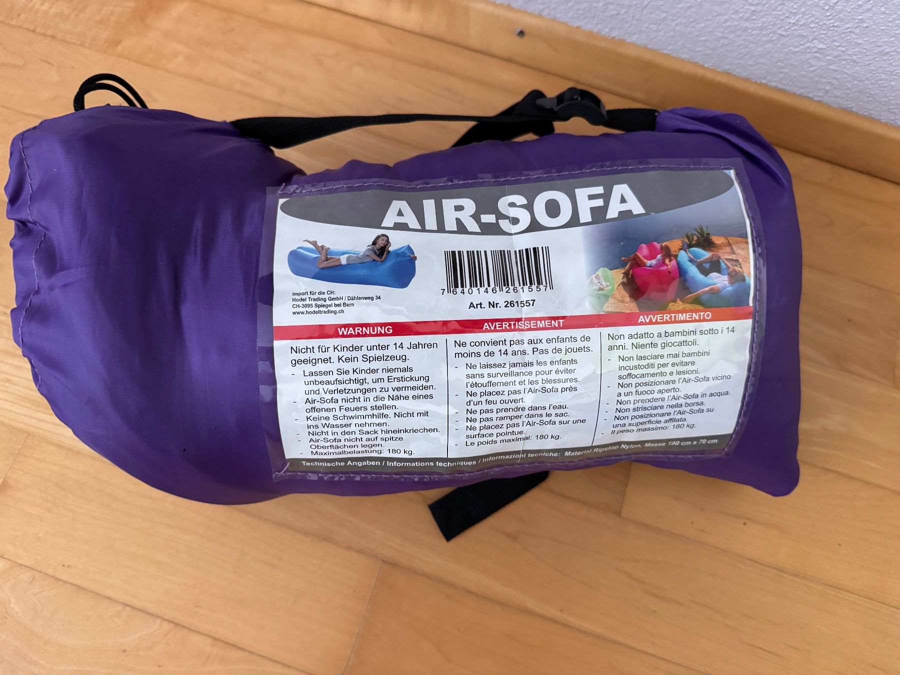 Sedie a sdraio: Air Sofa violett, nur einmal gebraucht – Nuovo (secondo la descrizione) da Uster venduto da Niamgro
