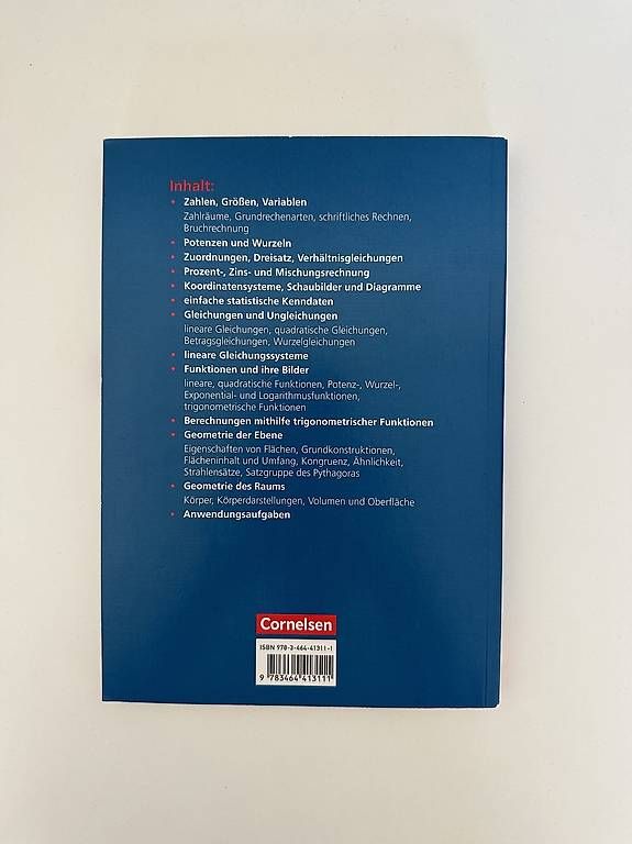 Bücher: Grundwissen Mathematik – Neu (gemäss Beschreibung) aus Winterthur von ila_mr6m 1