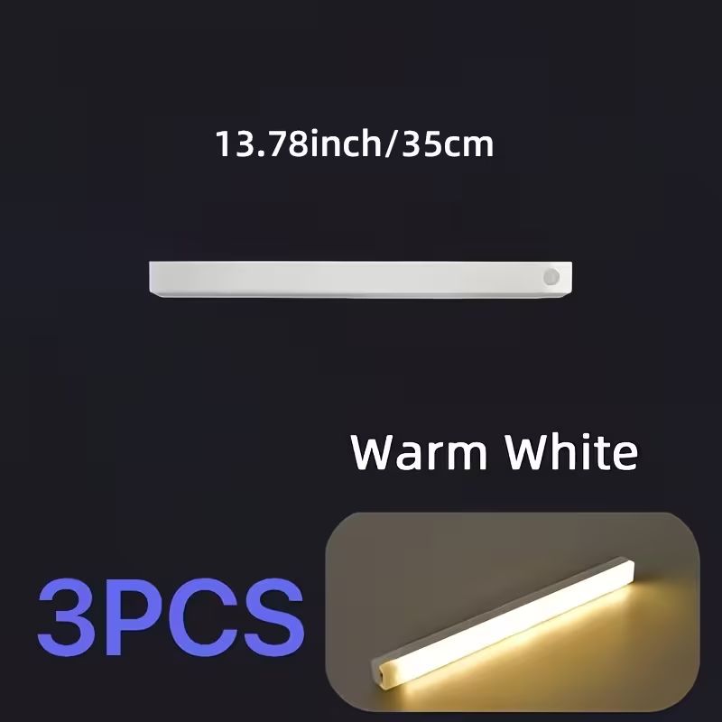 Lampade: 3er-Set LED Leuchten mit Bewegungsmelder – Nuovo e nell'imballaggio originale da Bassersdorf venduto da wedam1981 3