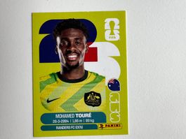 Panini FIFA Mohamed Touré Sticker AUS 20