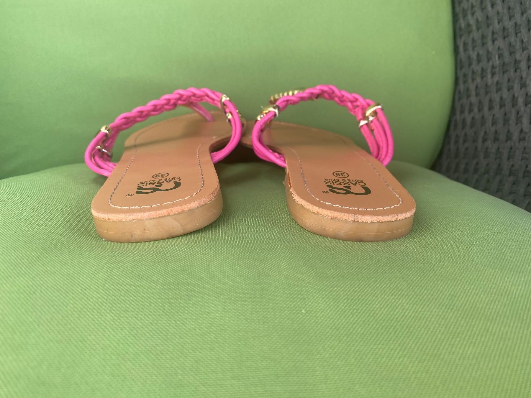Scarpe da donna: SUMMERTIME - stylische Flip-Flops mit Décor, pink, 39 – Usato da Winkel venduto da ferrari2022 5