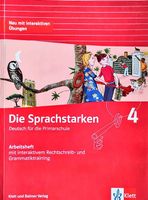Die Sprachstarken 4, Arbeitsheft, Deutsch für die Primarsch.