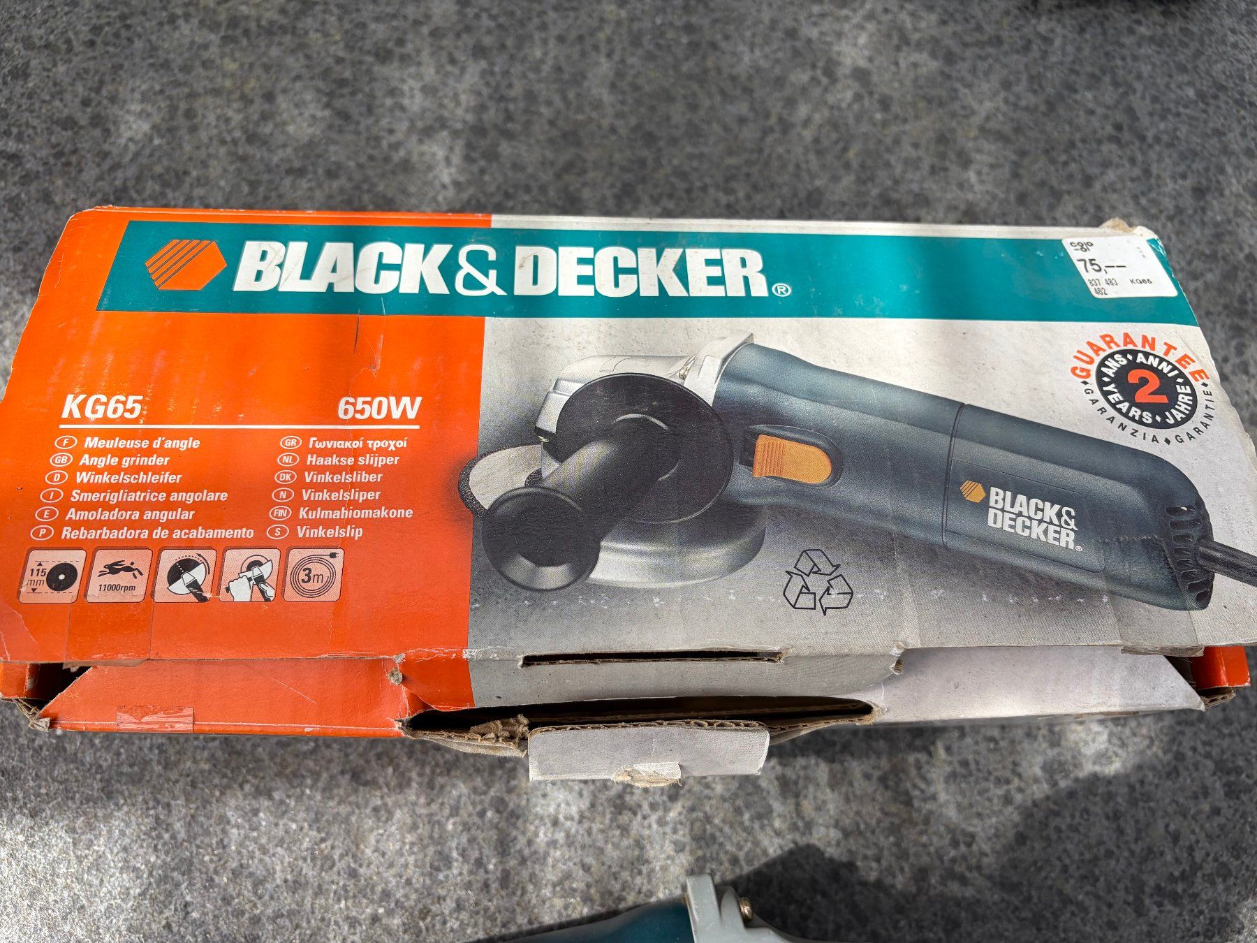 Schleifen & Polieren: Winkelschleifer von Black & Decker – Gebraucht aus Dietikon von Katrin29 3