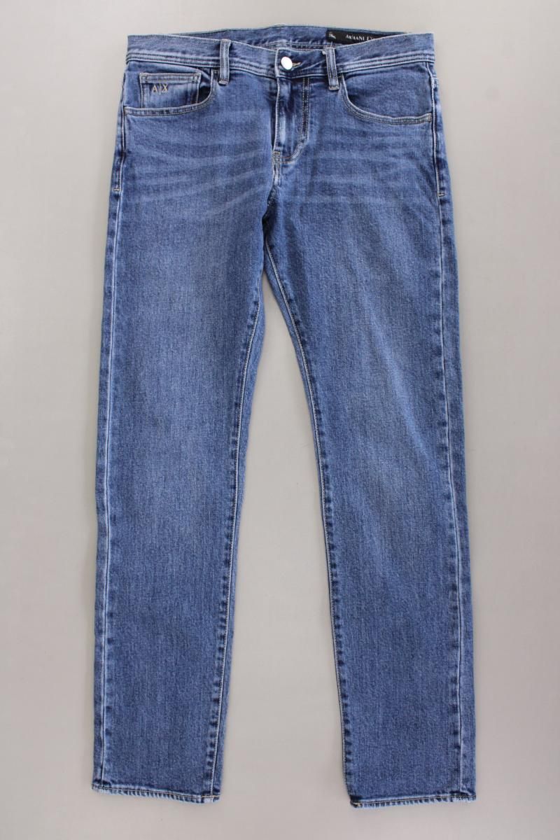 Jeans: Armani Exchange Slim Jeans Gr. W30 blau – Gebraucht aus Neustadt an der Waldnaab von SecondLifeFashion
