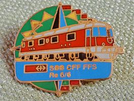B272 - Pin SBB CFF FFS Lokomotive Re 6/6