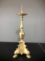 Kerzenständer, Massiv Bronce/Messing für grosse Kerzen