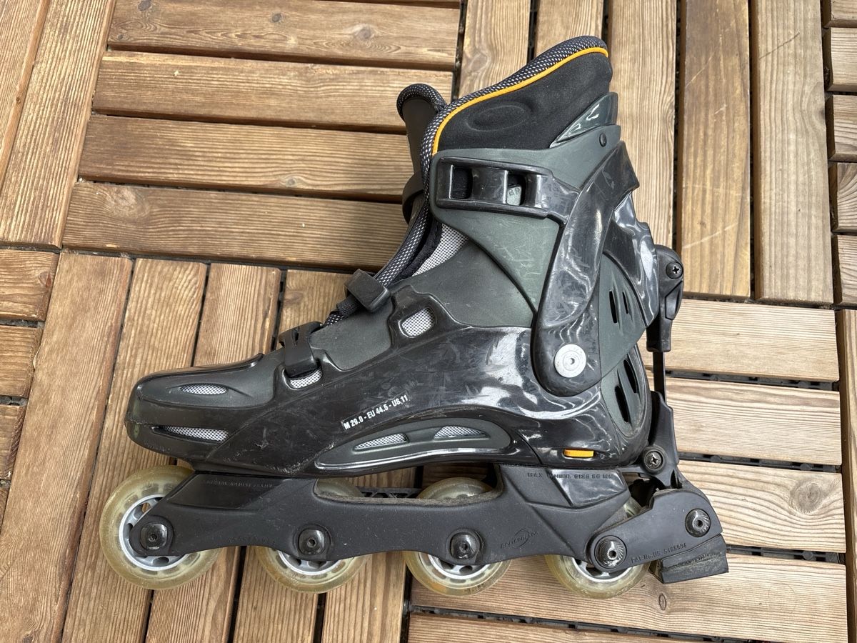 Pattini in linea & Pattini a rotelle: Inlineskates Original Rollerblads Gr. 44.5 – Usato da Zürich venduto da sugugus 3