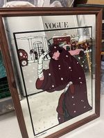 Vogue-Spiegel aus dem Jahr 1976