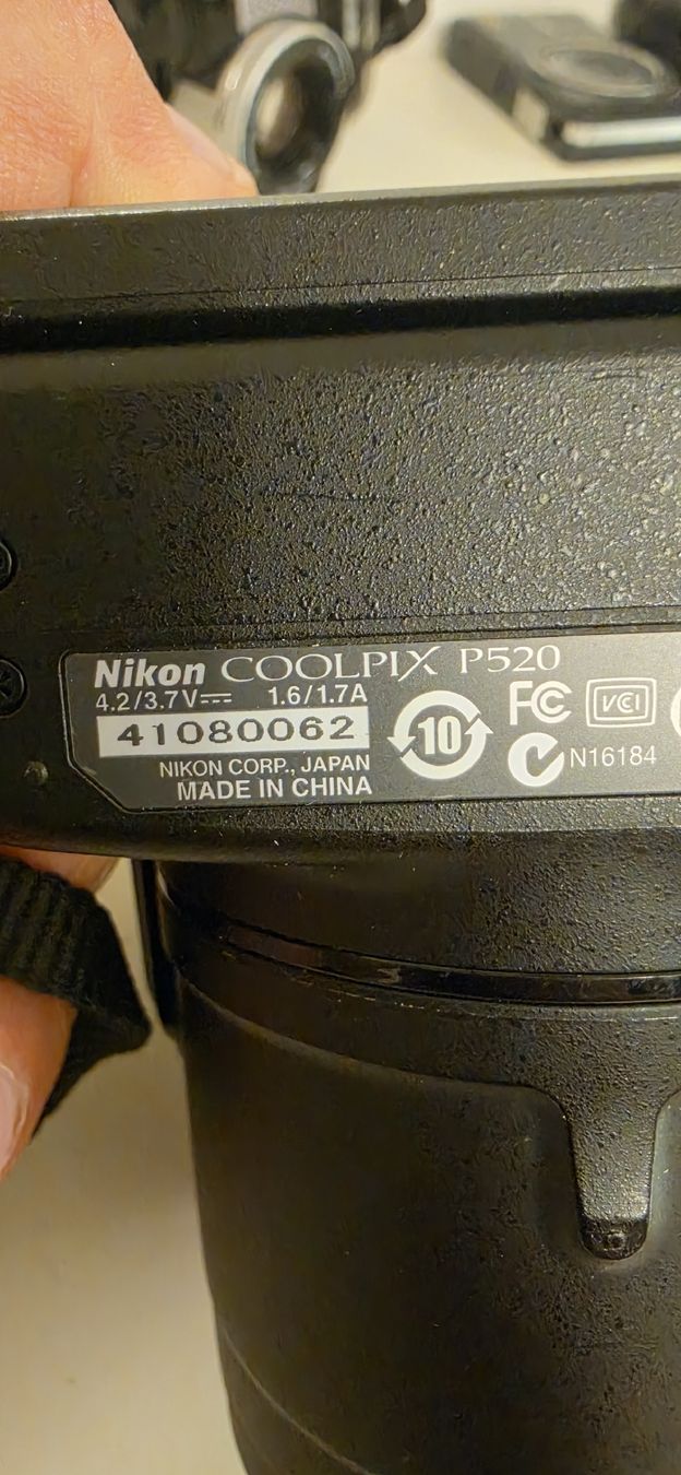 Nikon Kamera: Nikon Coolpix P 520  – Defekt aus Lyss von ram76 2