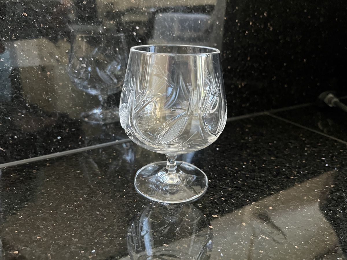 Bicchieri: 12 Stk. Sherry Whisky Kristallgläser Schliffmuster – Usato da Adliswil venduto da Sphinx 3