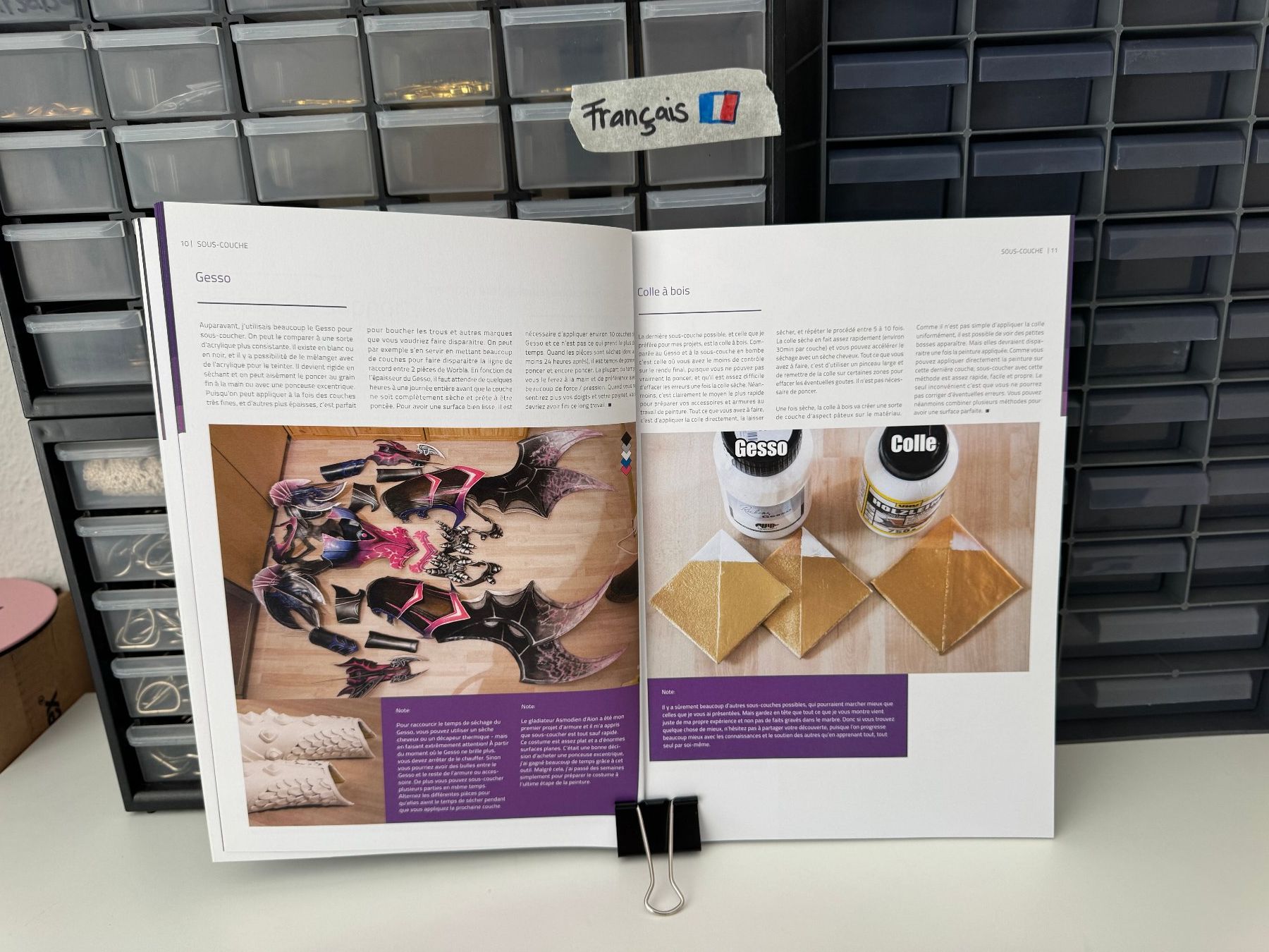 Libri: Kamui Cosplay Tutorial Book: Painting with Acrylique [FR] – Usato da Rheinfelden venduto da Eldritchwitch 2