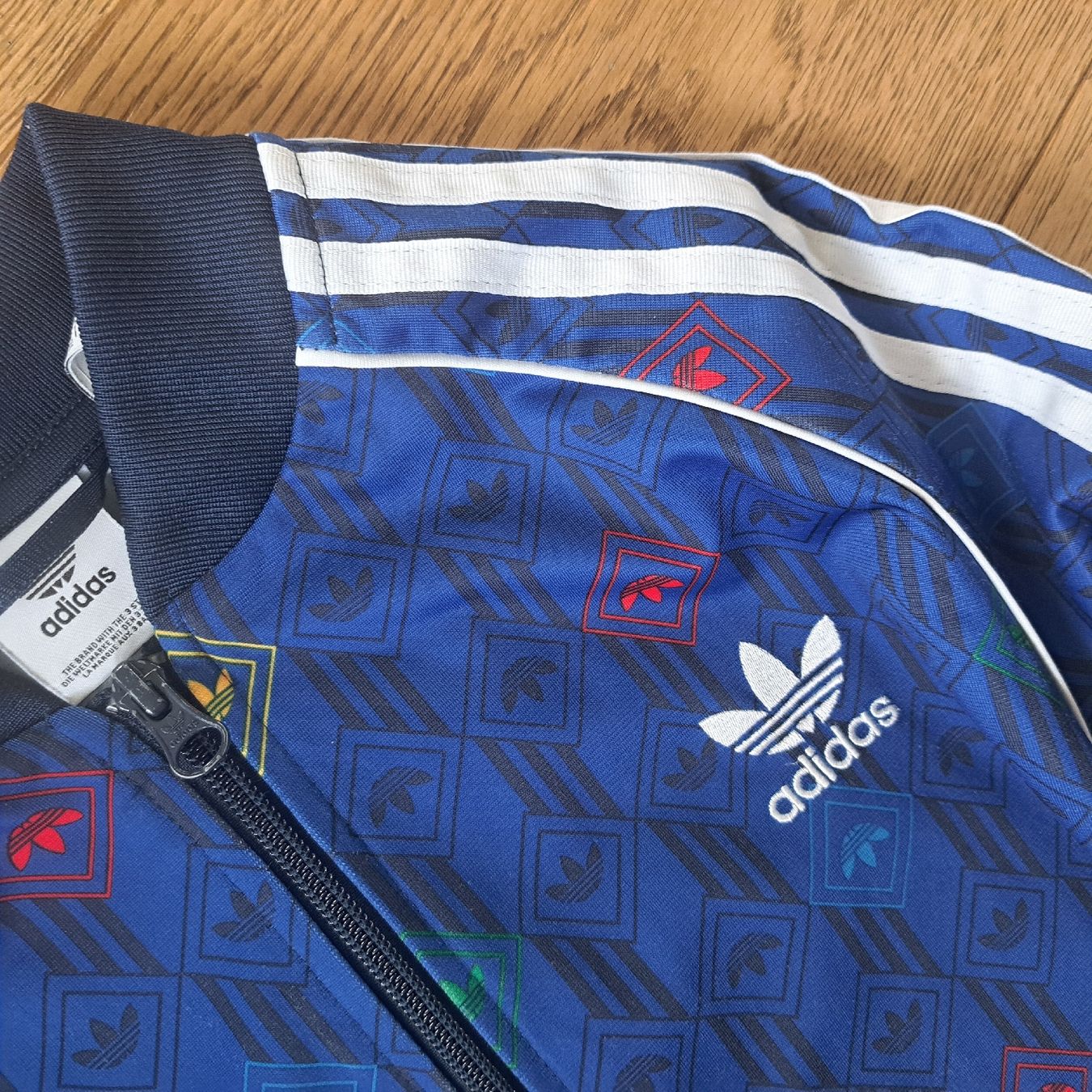 Adidas Jacken: adidas jacke 164 kultjacke mega cool blau – Gebraucht aus bazenheid von salerno007 3