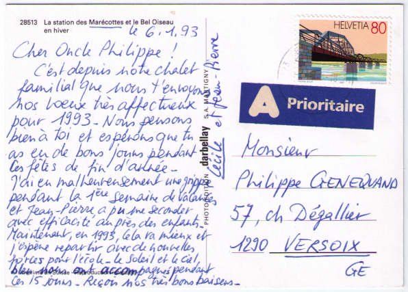 Cartes postales: Les Marécottes – D'occasion à Binningen par Mountainrider 1