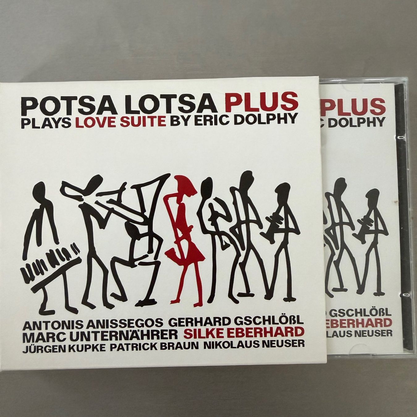 CD: Potsa Lotsa Plus Love Suite by Eric Dolphy (CD) Unternährer – Usato da Zug venduto da Mirare9 2
