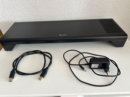 Monitorständer Sharkoon mit Ladefunktion