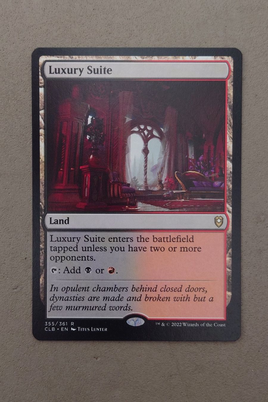 Magic The Gathering Carte collezionabili: Mtg, Luxury Suite – Usato da Elsau venduto da majeerdi