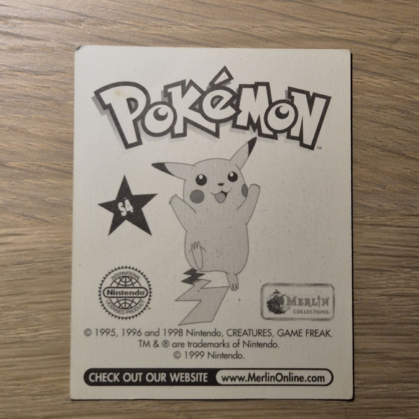 Pokémon Cartes à collectionner: Blastoise holo 1999 merlin sticker – D'occasion à Ursy par RetroBebar777 1