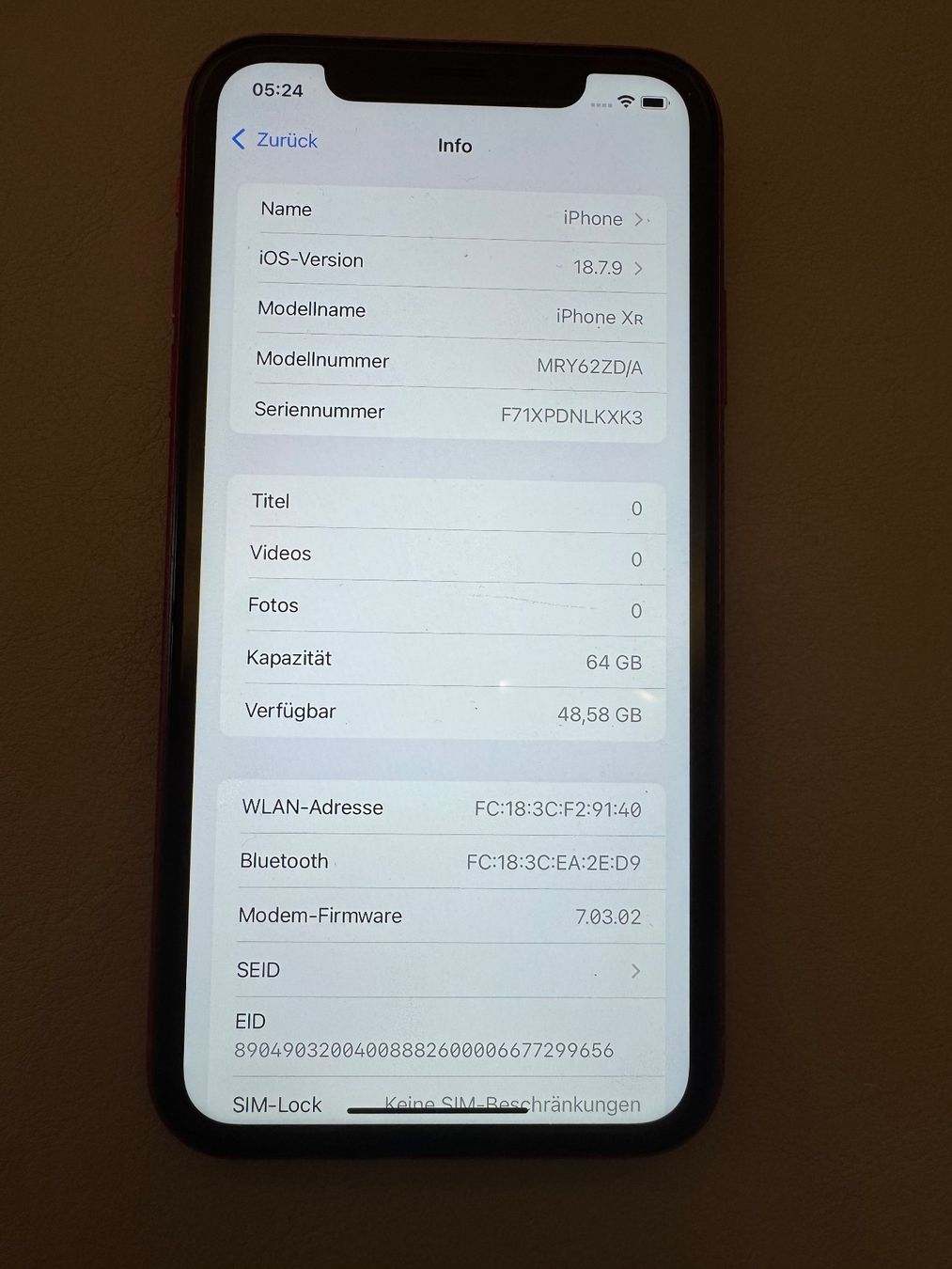 Apple Handys / Smartphones: iPhone XR – Gebraucht aus Adliswil von Busys 1