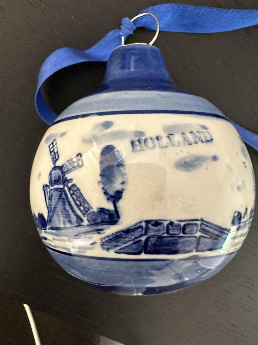 Alle Dekorationen: Delft Porzellan Kugel – Neu (gemäss Beschreibung) aus Herrliberg von bar_xt7h 1