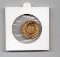 (369) Schweiz, 20 Franken 1886, Prooflike, stgl