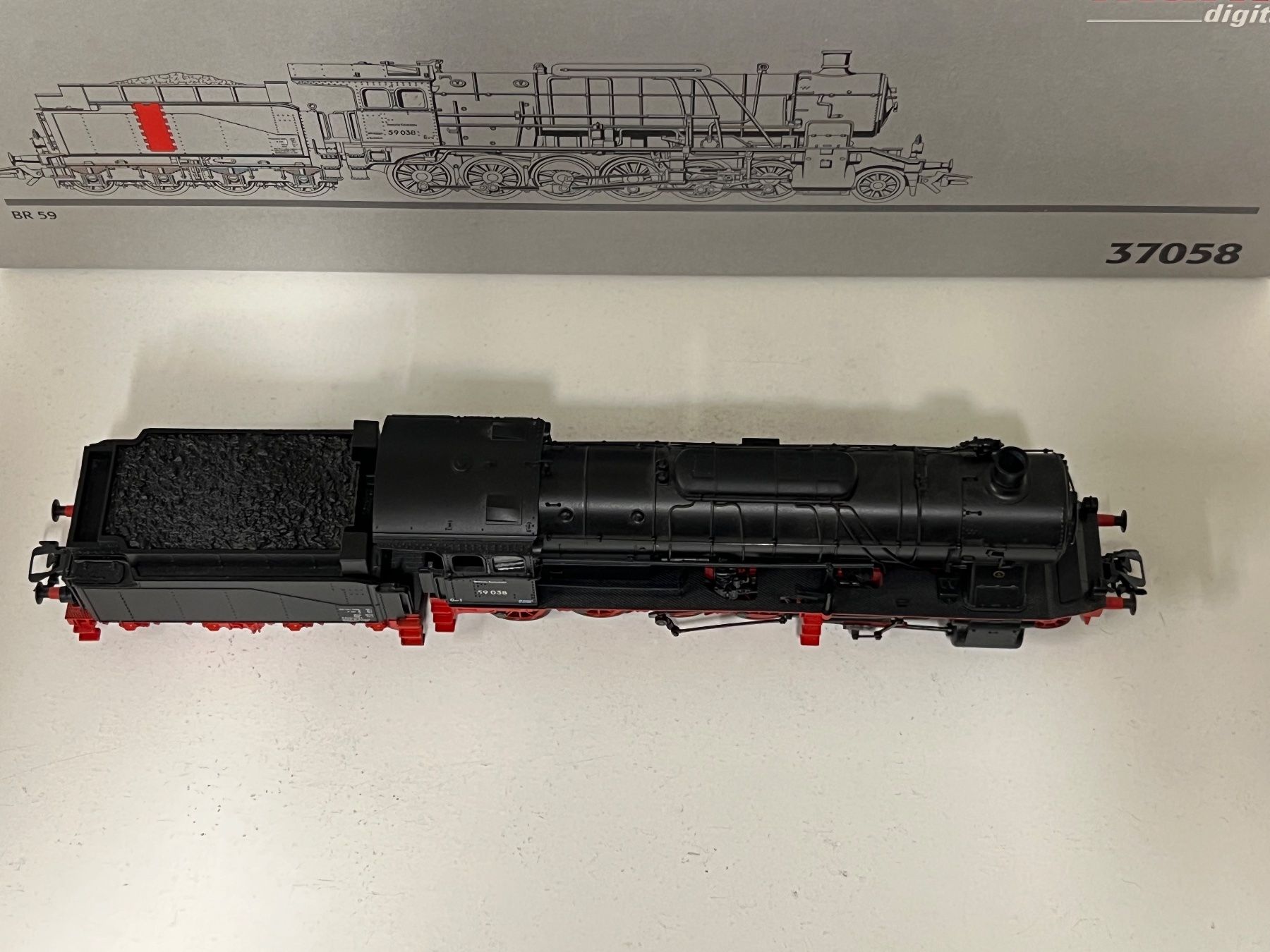 Märklin Modelleisenbahnen: Märklin 37058 BR 59 DB Digital – Neu (gemäss Beschreibung) aus Neuenhof von ludovicco 5