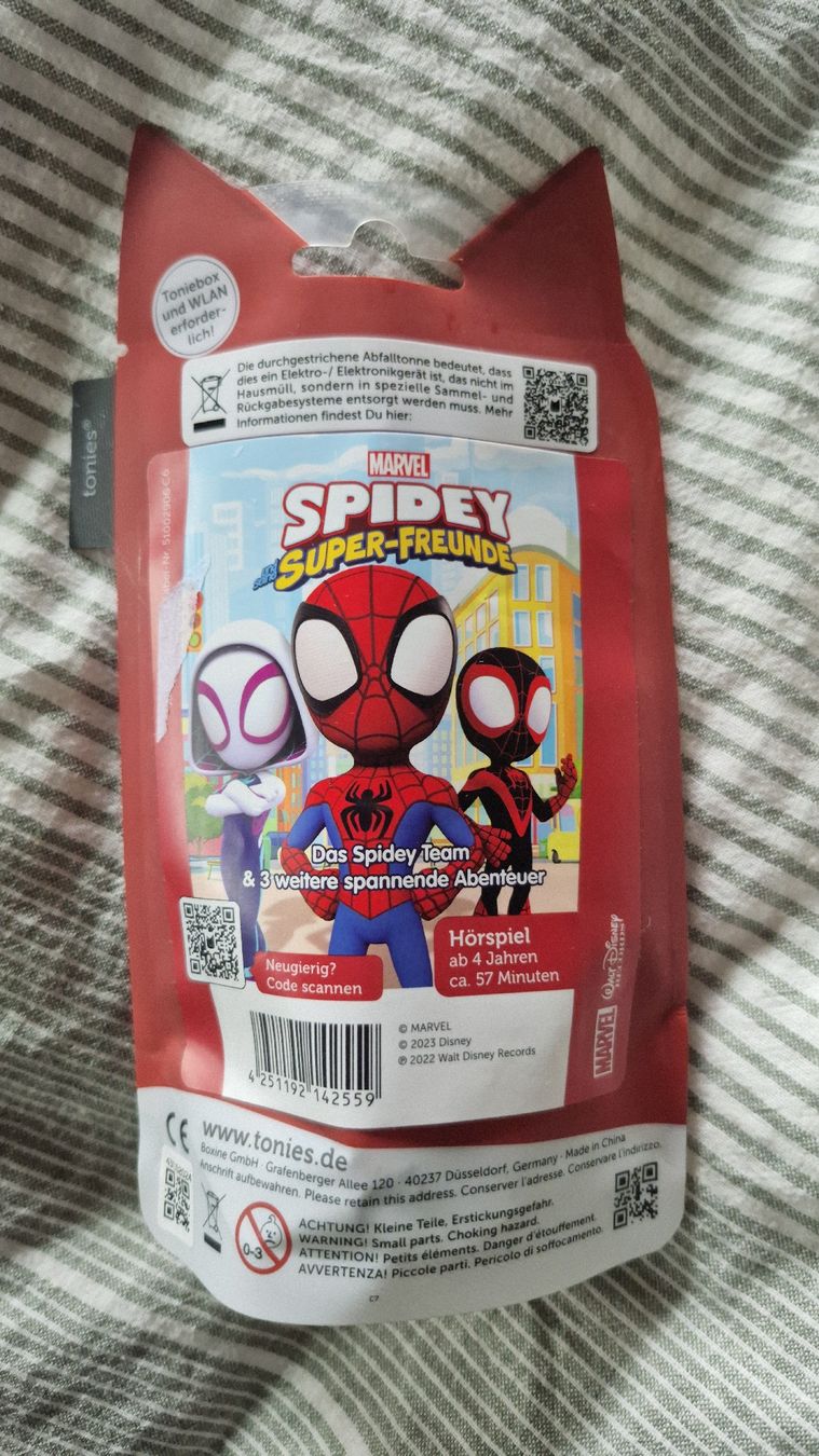 Hörbücher: Spidey, super Freunde Tonie OVP – Neu und originalverpackt aus Schwellbrunn von PalimPalim03 1