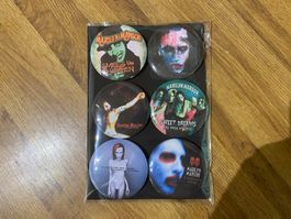 Marilyn Manson Ansteck Badges!