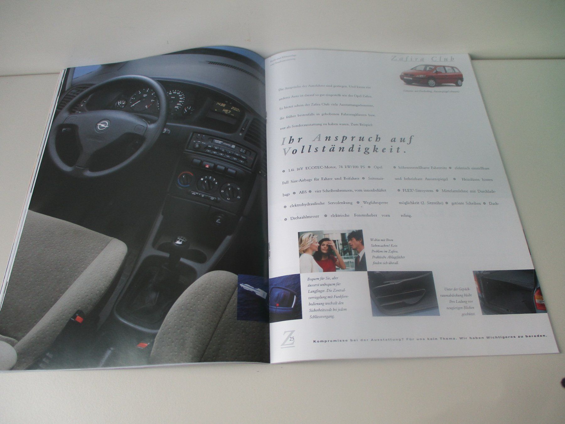 Documenti: ZAFIRA A KATALOG – Usato da Langnau i. E. venduto da Superseven69 4