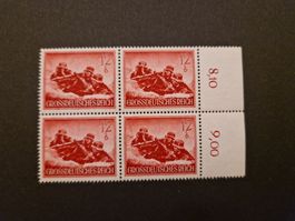 Deutsches Reich Viererblock Briefmarken postfrisch