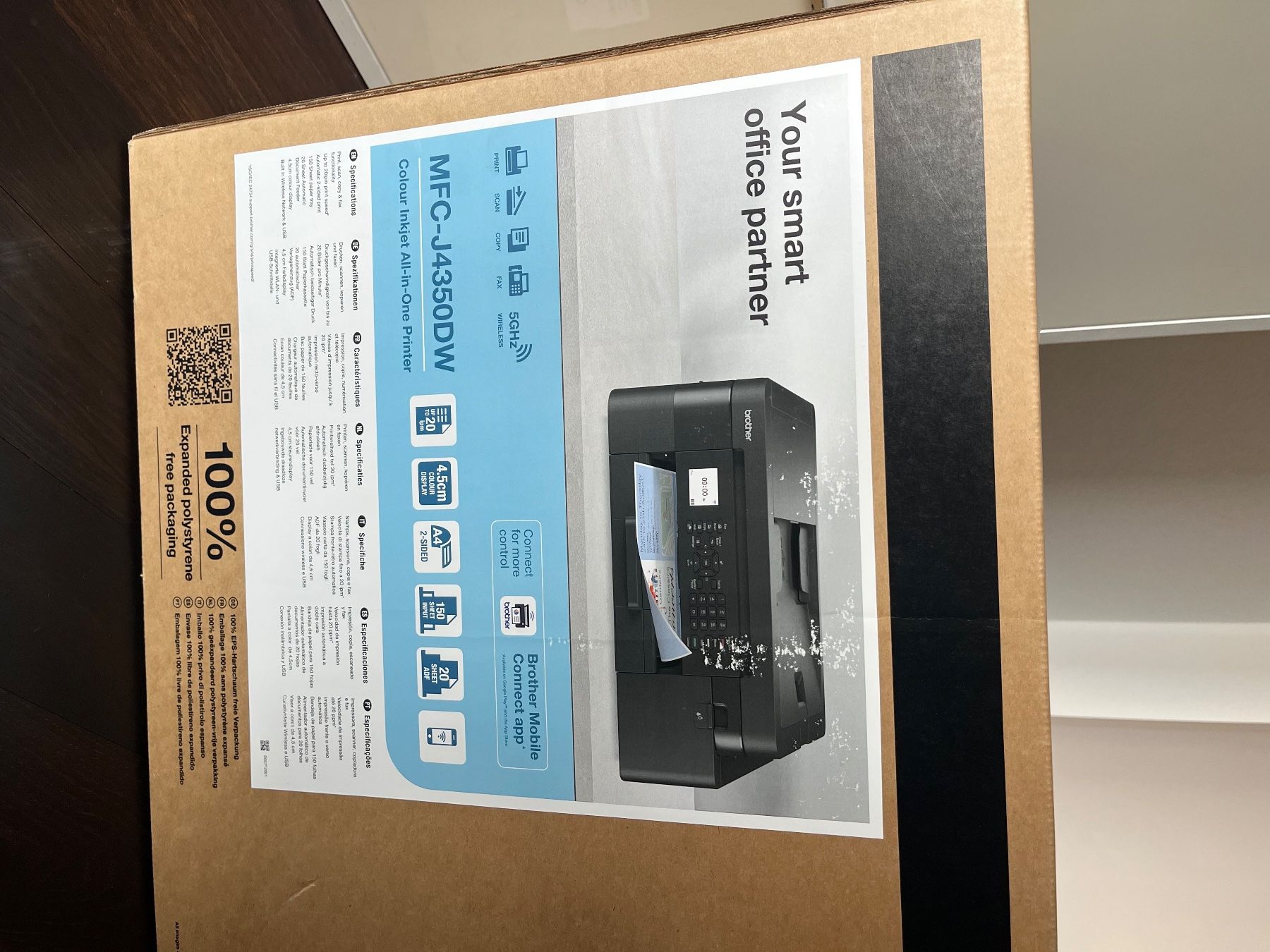 Brother Stampanti: Brother Multifunktionsgerät / Drucker / Kopierer / Scanner – Nuovo e nell'imballaggio originale da Arbon venduto da FabienneN02 2