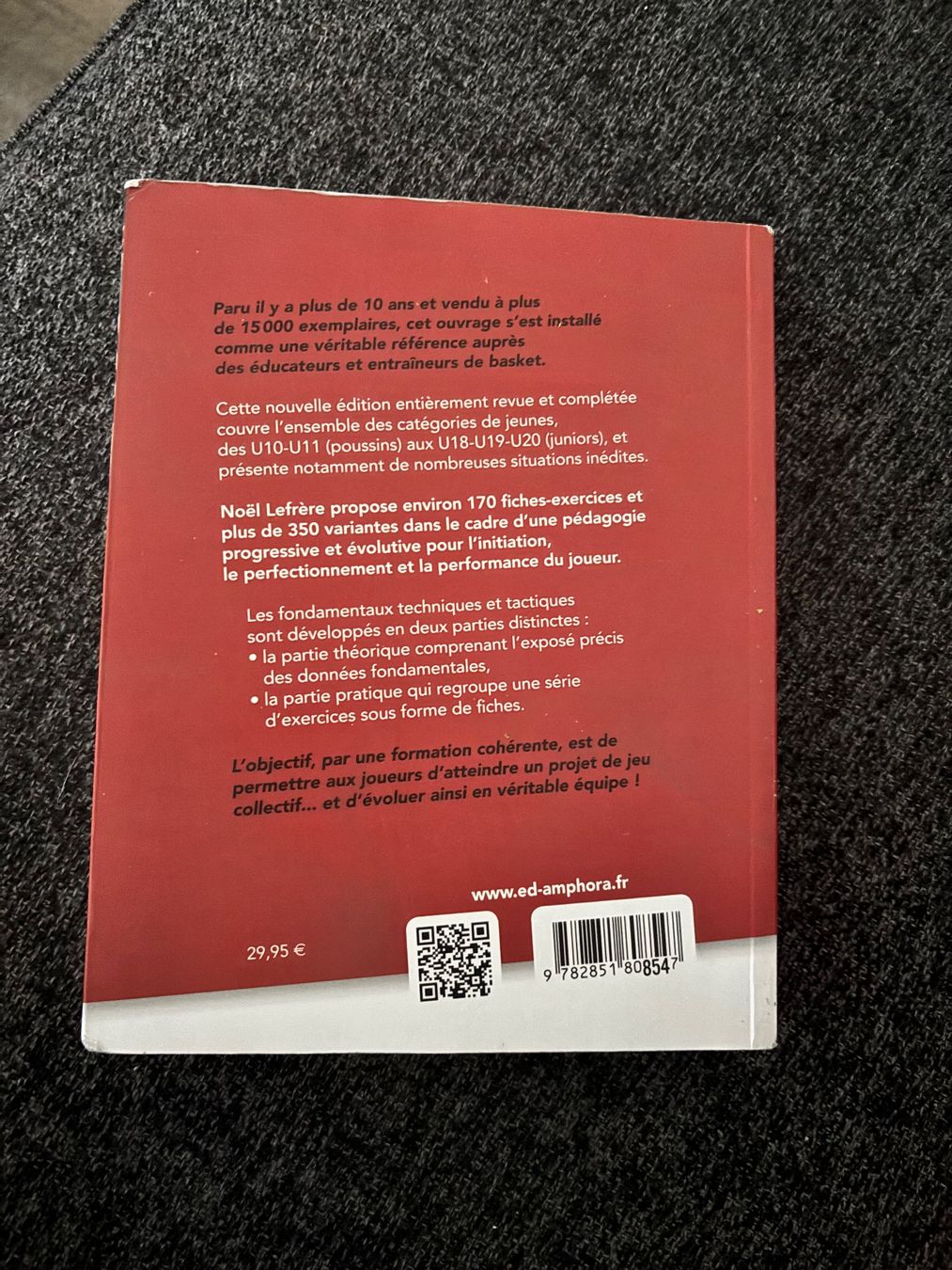 Libri: Fondamentaux du basket – Nuovo (secondo la descrizione) da Granges-Paccot venduto da Nifreau 1