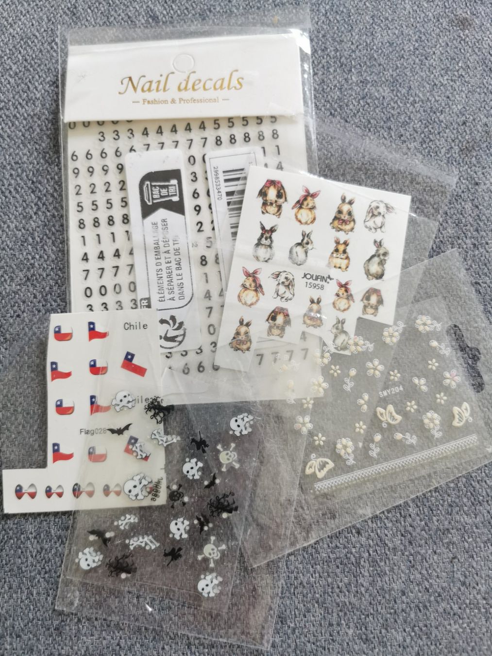 Künstliche Fingernägel: Restbestände Sticker Nailart, Nageldesigns – Gebraucht aus Malters von Wahni81 2