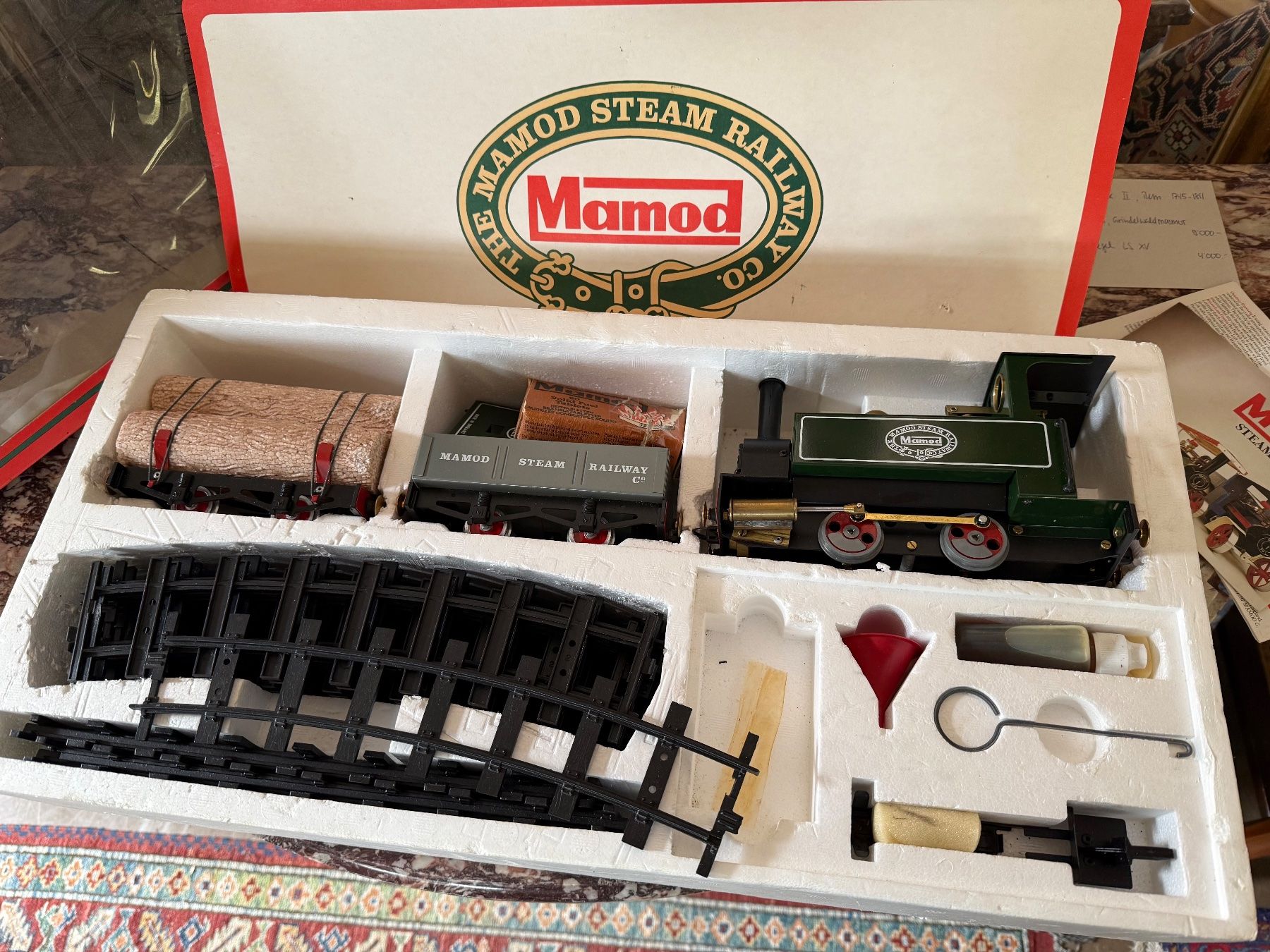 Mamod Trains électriques: MAMOD Steam Railway Dampf Eisenbahn Set – D'occasion à Bern par Jwpm66