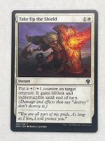 MTG - Take Up the Shield - Common - DMU - Near Mint Zustand