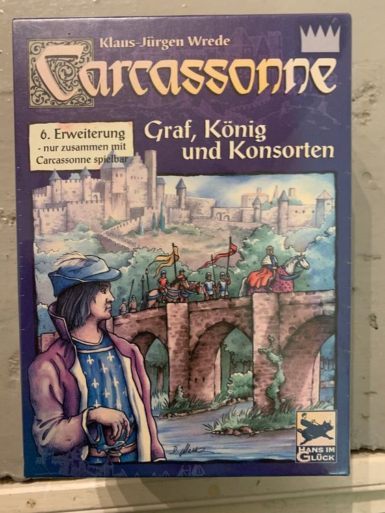 Schmidt Spiele - Carcassonne: Il Conte Di Carcassonne, Espansione Per Gioco Da Tavolo, 12 Tasselli