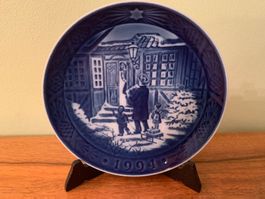 1994: Weihnachtsteller Royal Copenhagen, Dänemärk, original