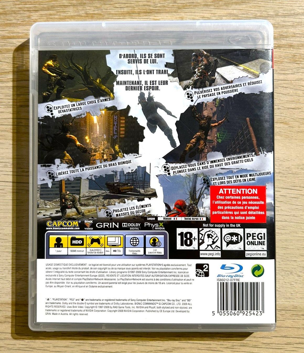 Sony Giochi: Bionic Commando PS3 – Usato da St. Gallen venduto da Alpine.Arcade 1